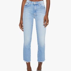 NWT Mother The Insider Crop step fray Jeans (Wash: Limited Edition) Siz 26